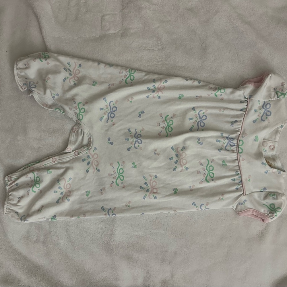 Beaufort Bonnet Company Adorable Baby Romper with Colorful Print